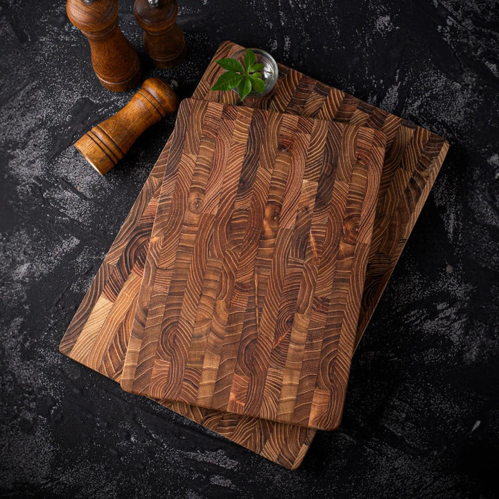Kalsten | Cutting board made of wood – High-quality cutting board made of end grain wood for professional and amateur cooks