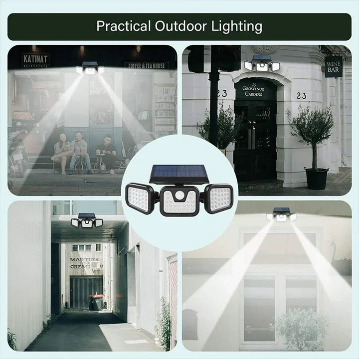 Power Save Motion Activated Outdoor Solar Lamp | Kalsten