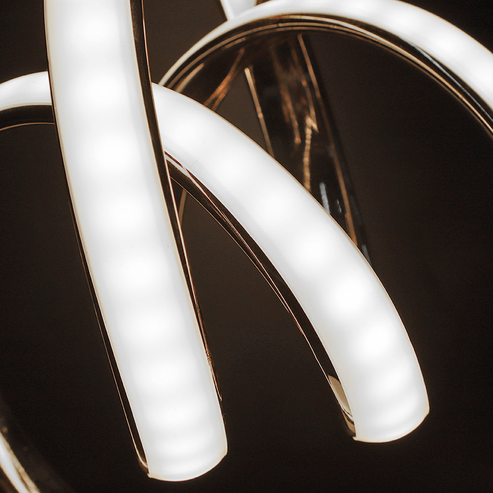 InfinityGlow – LED Spiral Table Lamp with Endless Design | Kalsten