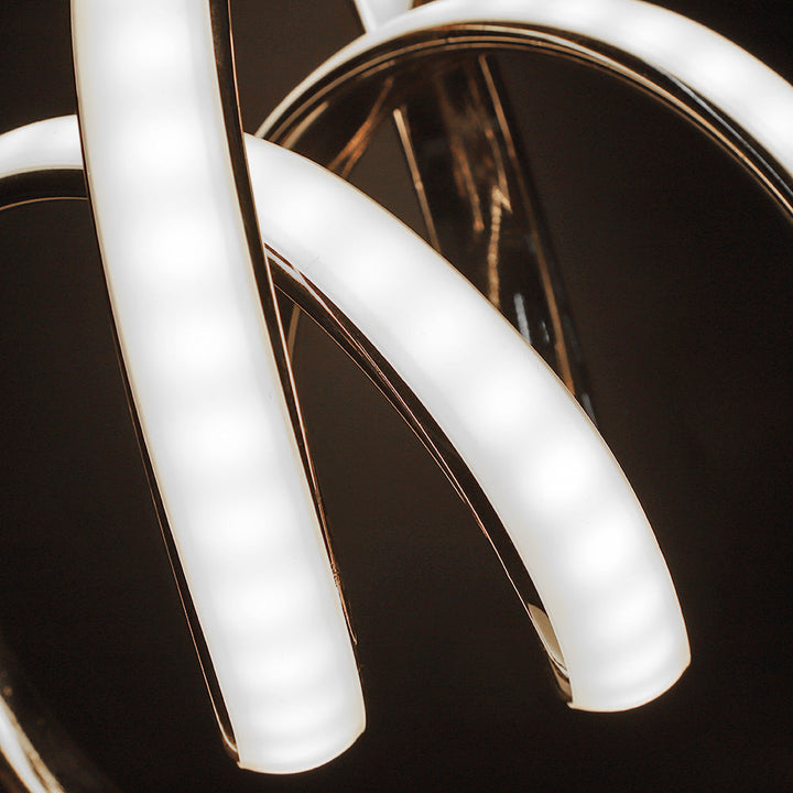 InfinityGlow – LED Spiral Table Lamp with Endless Design | Kalsten
