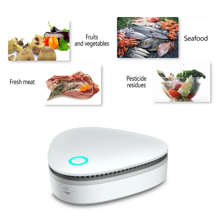 Kalsten | Mini Ozone Generator PureZone | Air Purifier & Sterilizer | Portable & USB Rechargeable | For Refrigerator, Car & Closet