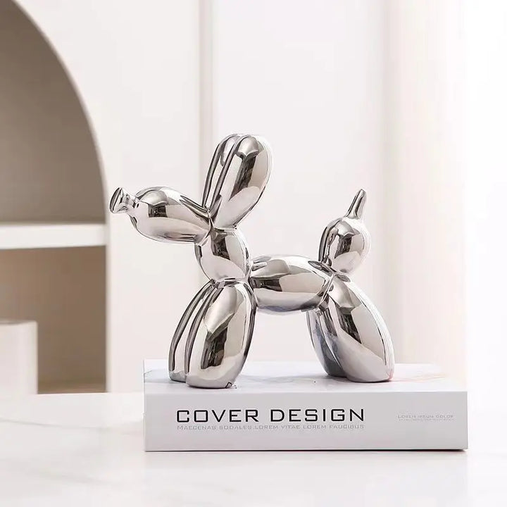 Kalsten | – Small dog sculpture made of balloons