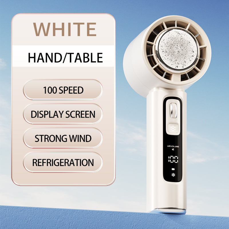 Women's Portable High-Performance Fan with Digital Control Kalsten