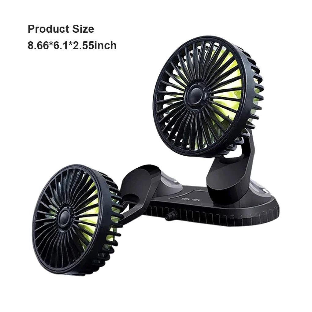Portable DC 12V-24V Car AC Air Fan Cooler Car Bladeless Air Conditioner Summer Car Vehicle Truck Cooling Air Fan | Kalsten