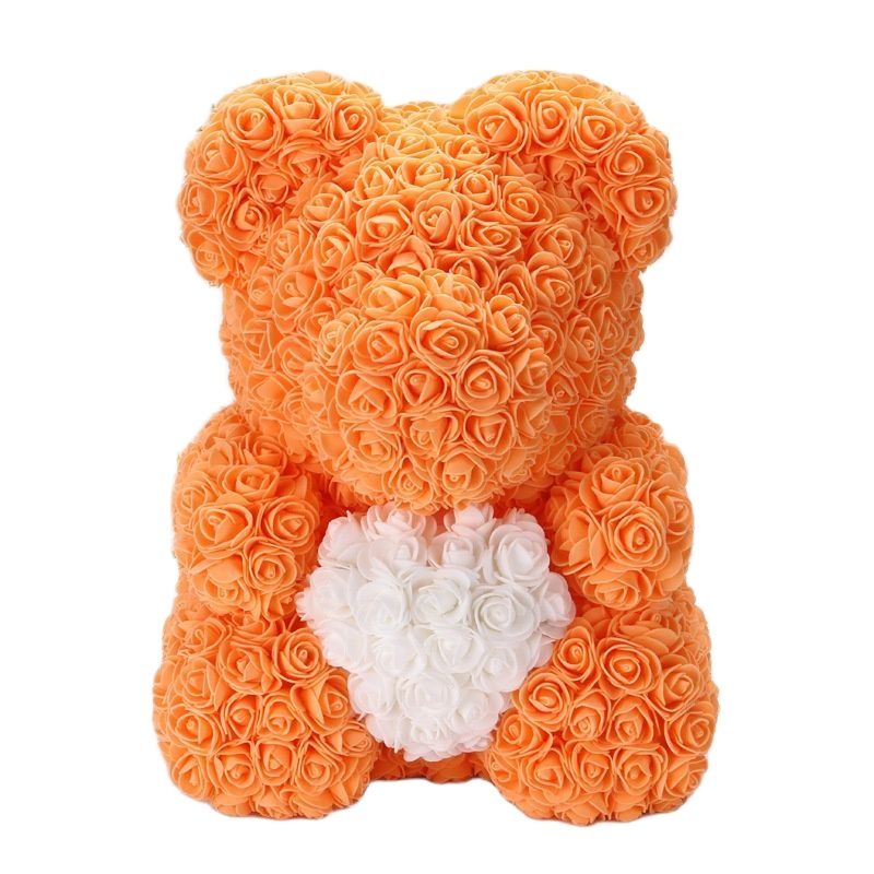 Kalsten | Artificial Rose Flowers Teddy Bear