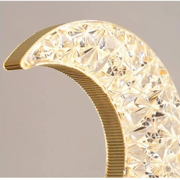 Half Moon Crystal Lamp | Kalsten