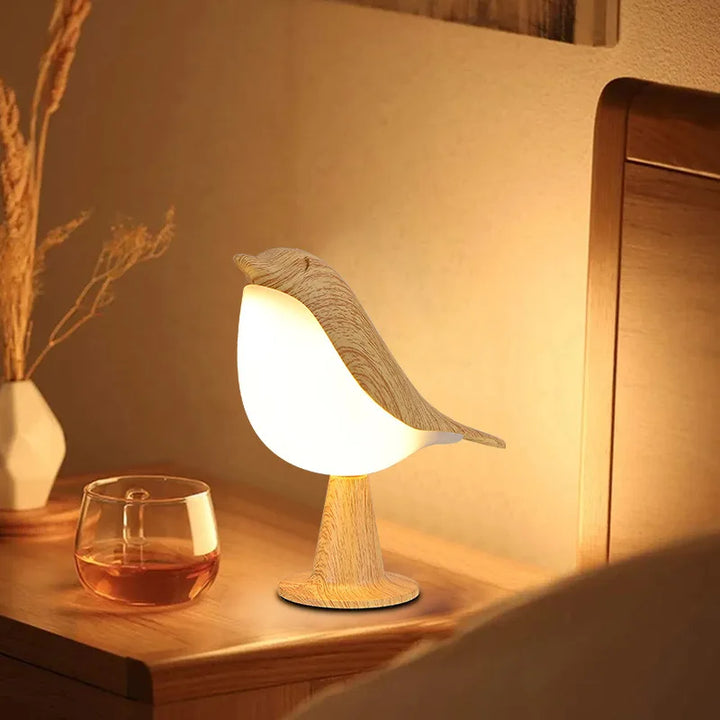 Playful Bird Night Lamp – Touch Control & Adjustable Light Colors Noxord