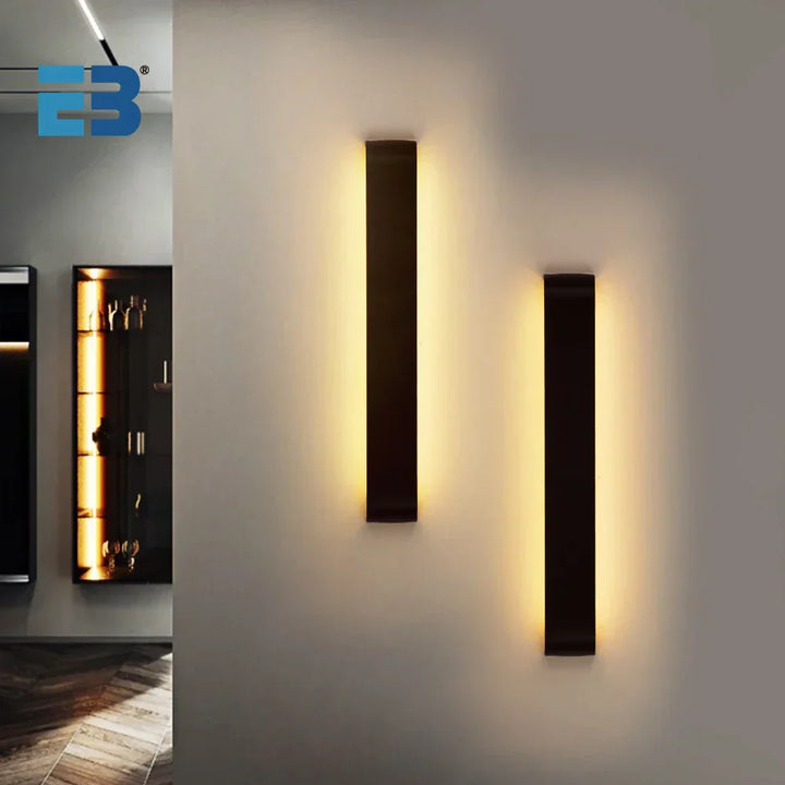 Modern Wood LED Wall Lamp – Bedroom & Kitchen Lighting