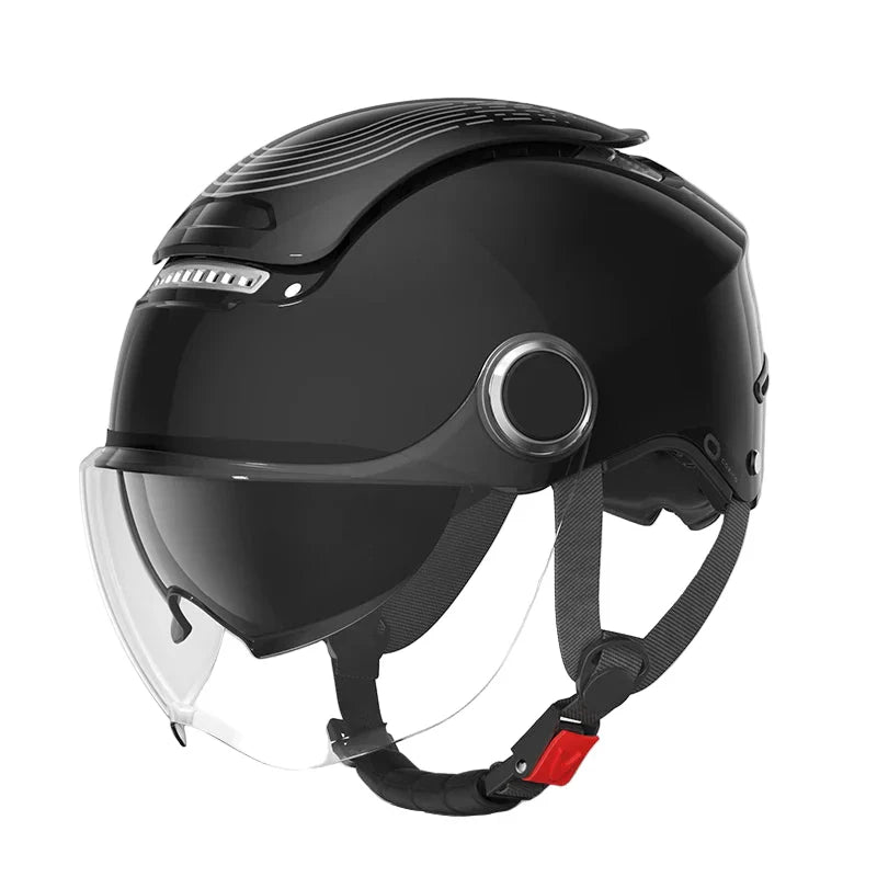 Kalsten | Open Face Motorcycle Helmet with Dual Lenses & Breathable Summer Design – RiderMax