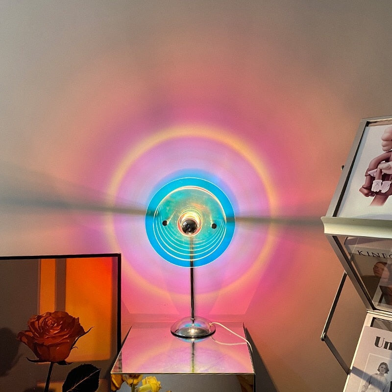 Sunset Atmosphere Rainbow Table Lamp | Noxord