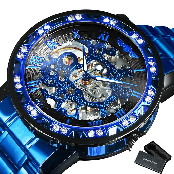 Kalsten | Luminous Mechanical Titan Skeleton Watch