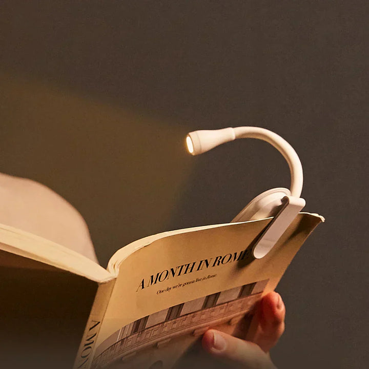 USB Rechargeable Clip-On Book Light