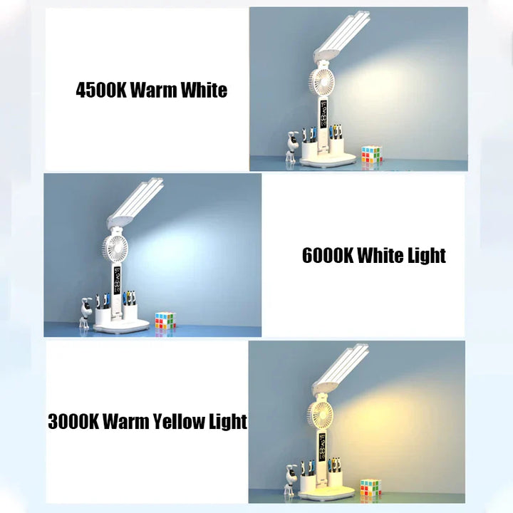 3in1 Multifunctional Four-Head Smart Table Lamp | Kalsten