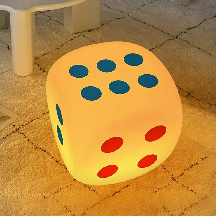 Huge Dice Bedside Atmosphere Floor Table Lamp | Noxord