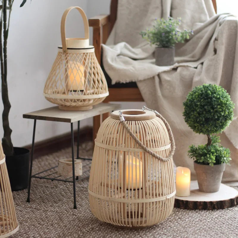 Rattan Lanterns Kalsten