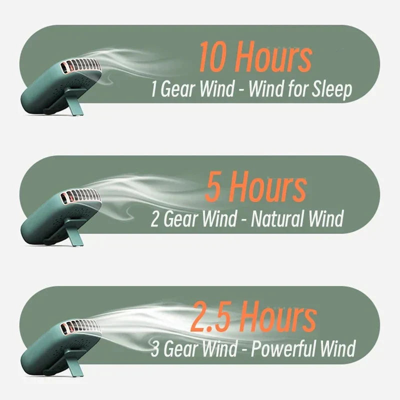 Ultraportable hands-free cooling fan | Kalsten