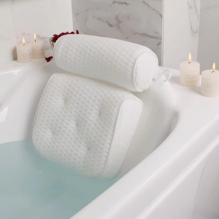 Kalsten | Luxury Bath Spa Pillow with Air Mesh Technology for Neck, Head, and Back Support