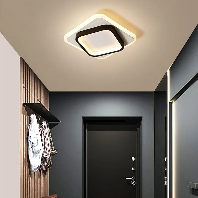 Modern LED Aisle Ceiling Light Chandelier - Indoor Lighting Fixture for Corridor, Stairs, Foyer, Balcony, Bedroom, Bathroom | Kalsten