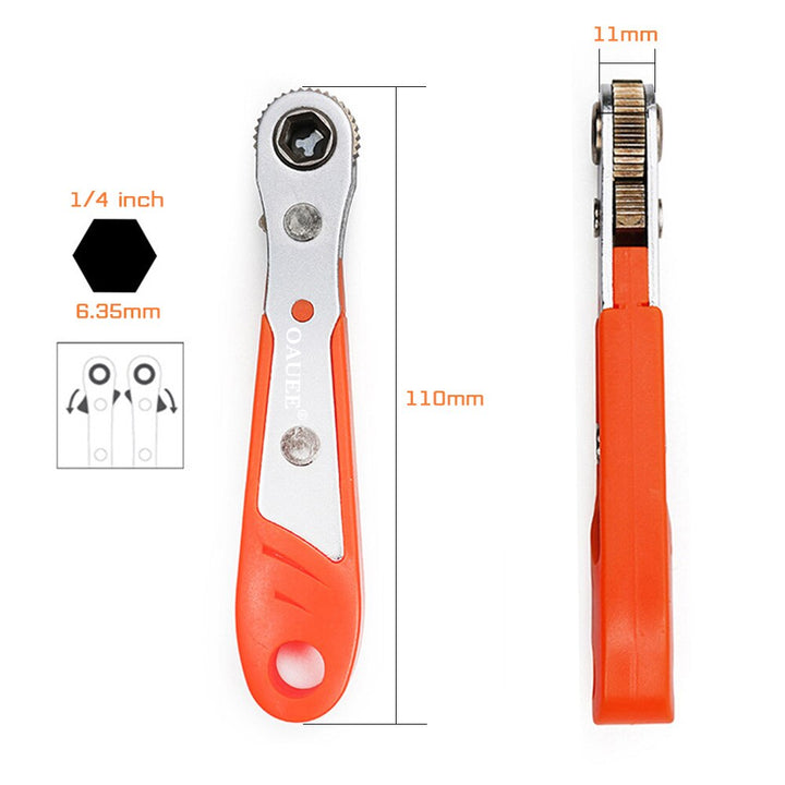Mini Quick Hexagon Ratchet Wrench Tool | Kalsten