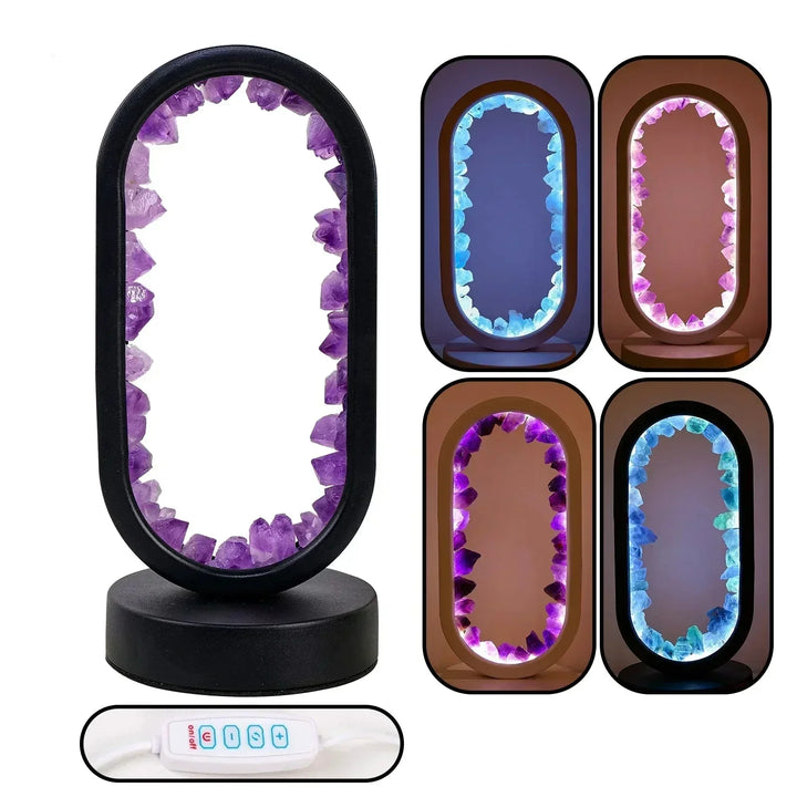 Améthystique – Elegant Natural Crystal Lighting Kalsten