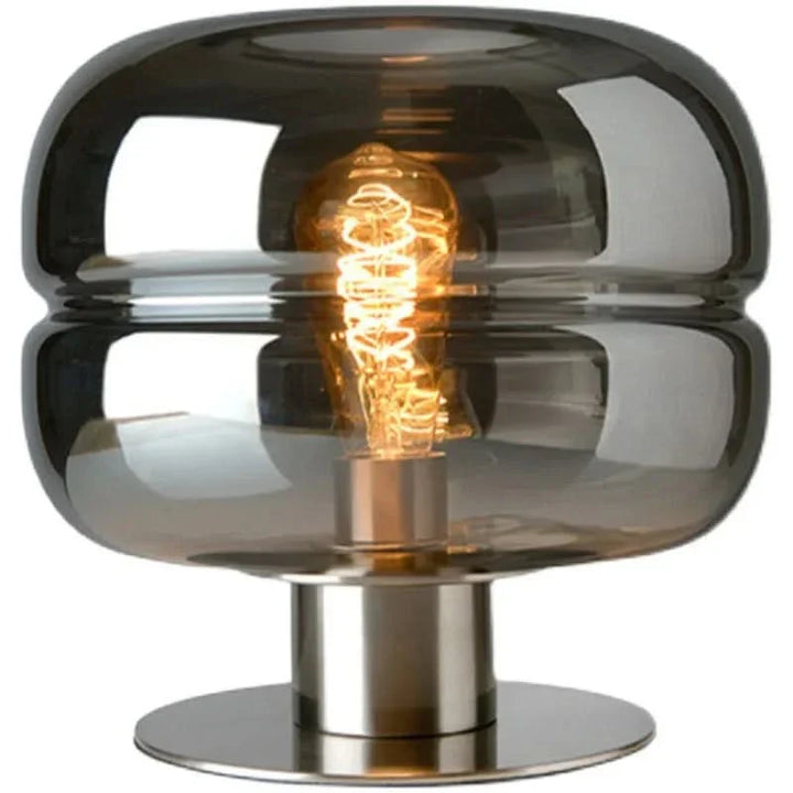 Scandinavian Glass Table Lamp – AuroraForm E27 | Kalsten