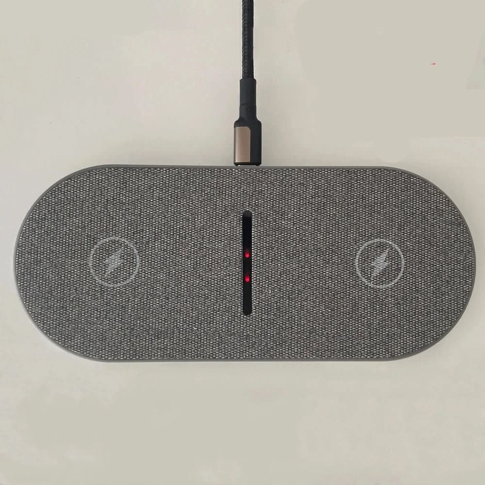 Fast Wireless Charger for iPhone, AirPods & Samsung
