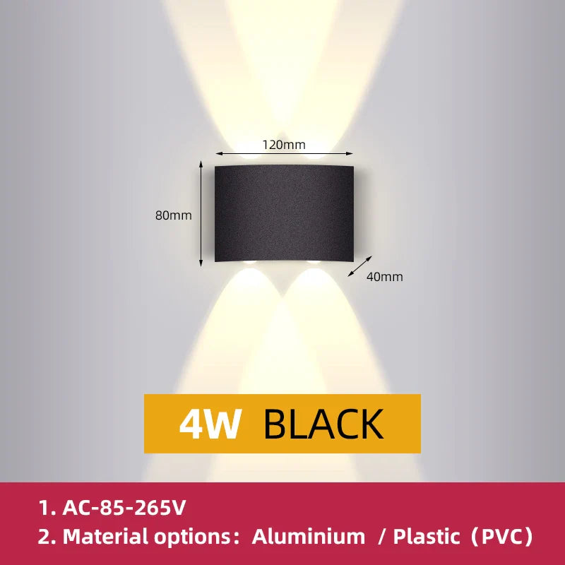 Courtyard LED Wall Lamp: Illuminating Your Outdoor Spaces with Elegance | Kalsten