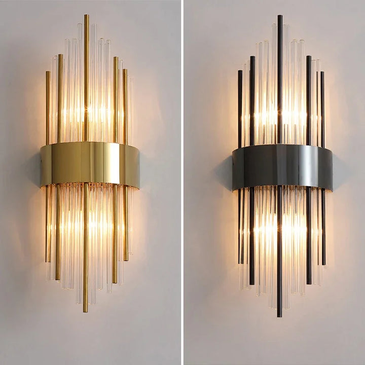 Light Luxury LED Wall Lamp - Modern Gold Wall Light for Living Room, Bedroom, Bedside, Stairs, Wall Sconce Home Decor | Kalsten