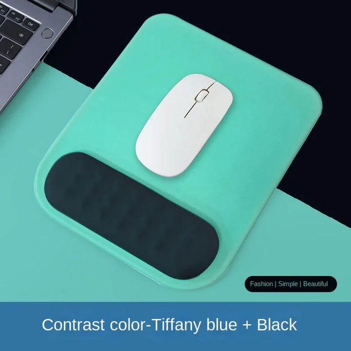 Kalsten | Palmira Mouse Pad | Ergonomic & Stylish | Memory Foam Comfort | Non-Slip & Decorative