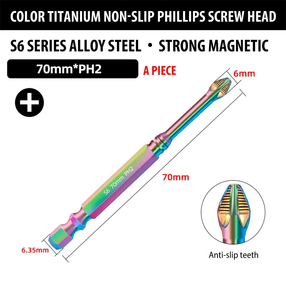 Kalsten | Magnetic Titanium Impact Anti-Slip Screw Head