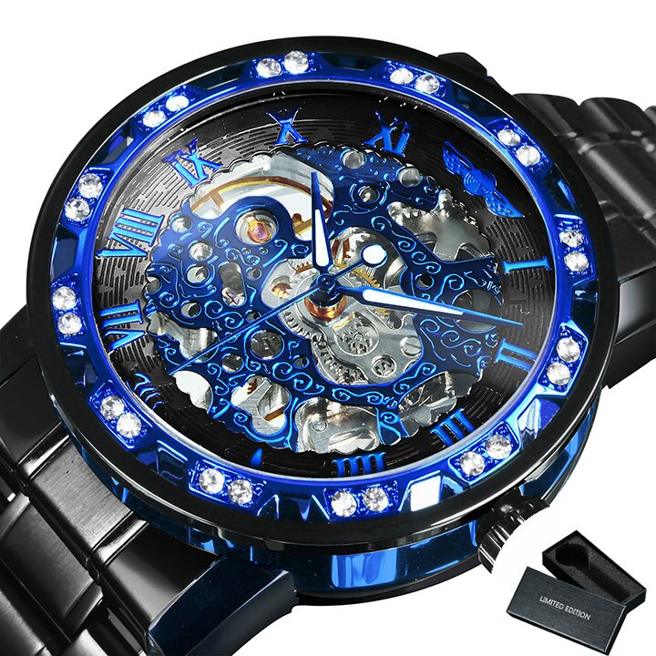 Kalsten | Luminous Mechanical Titan Skeleton Watch