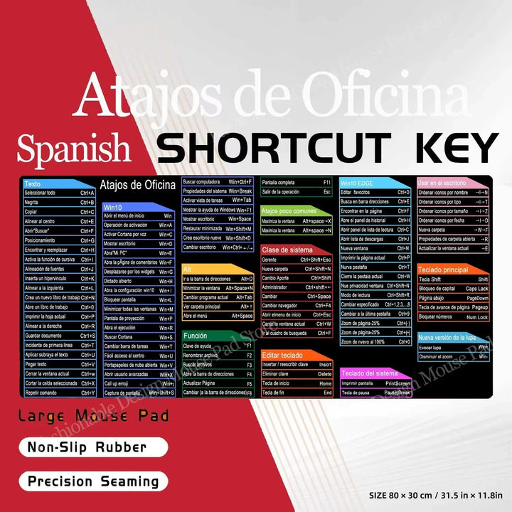 Kalsten | Shortcut Keys Mouse Pad