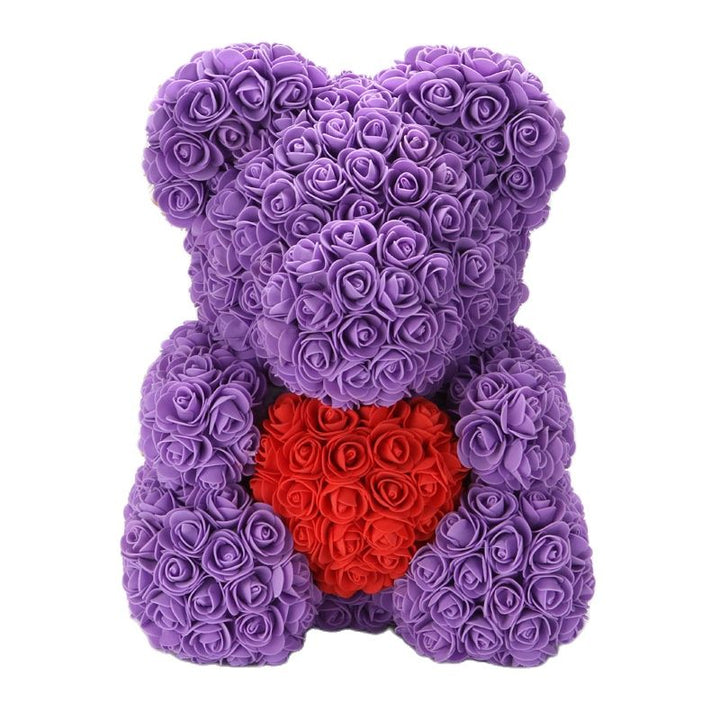 Kalsten | Artificial Rose Flowers Teddy Bear
