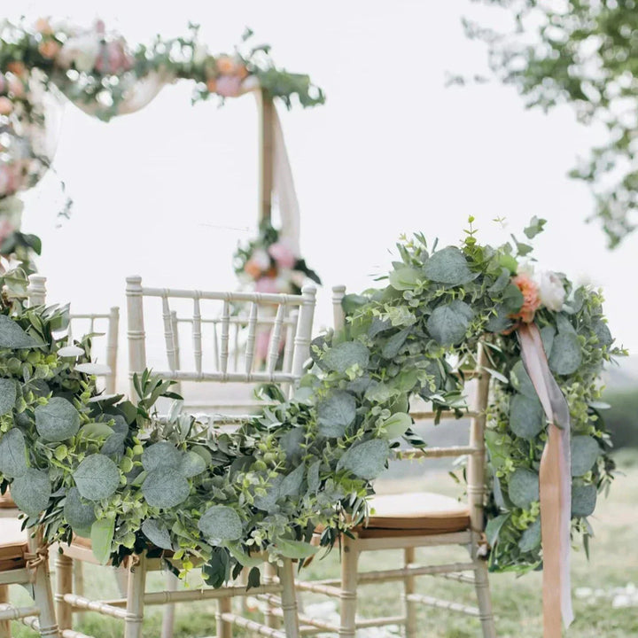 Kalsten | Garland - EucaGreen - Artificial Eucalyptus - 2-piece Set