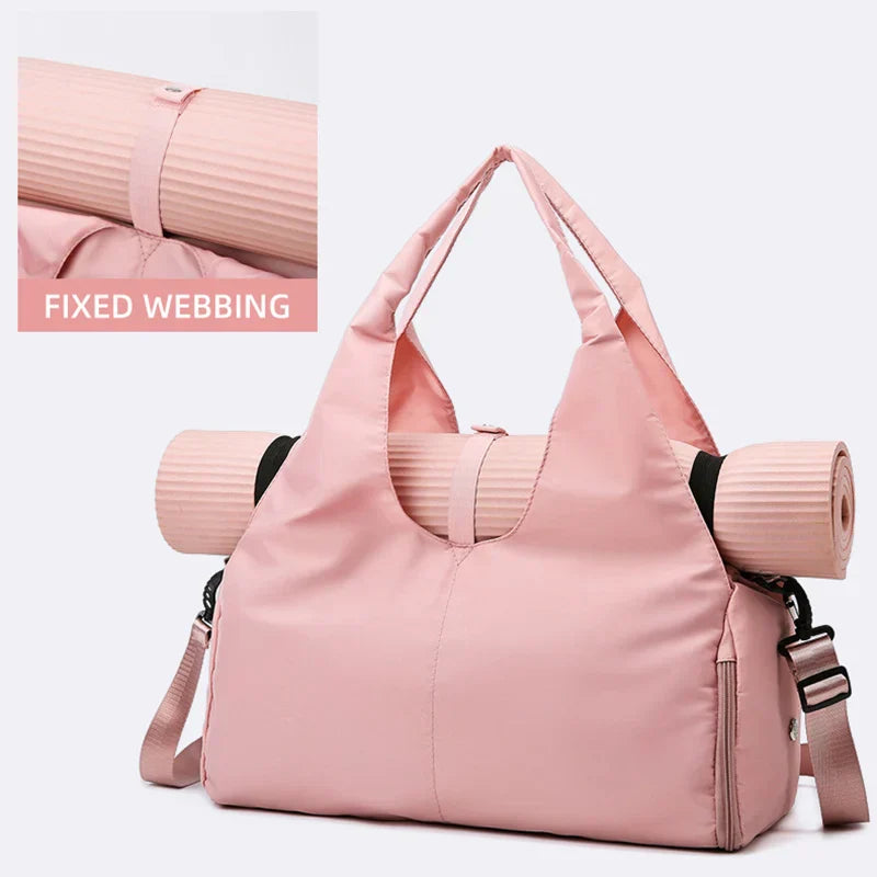 Kalsten | Women Gym Handbag With Shoe Compartment