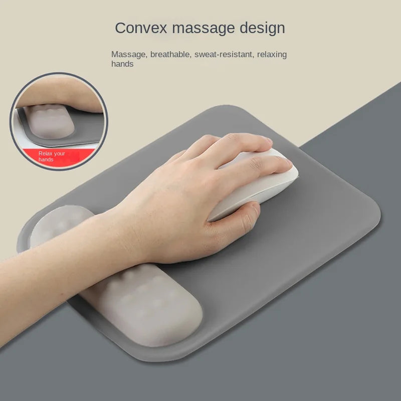 Kalsten | Palmira Mouse Pad | Ergonomic & Stylish | Memory Foam Comfort | Non-Slip & Decorative