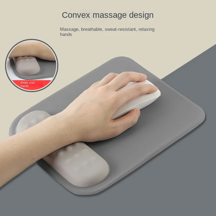 Kalsten | Palmira Mouse Pad | Ergonomic & Stylish | Memory Foam Comfort | Non-Slip & Decorative