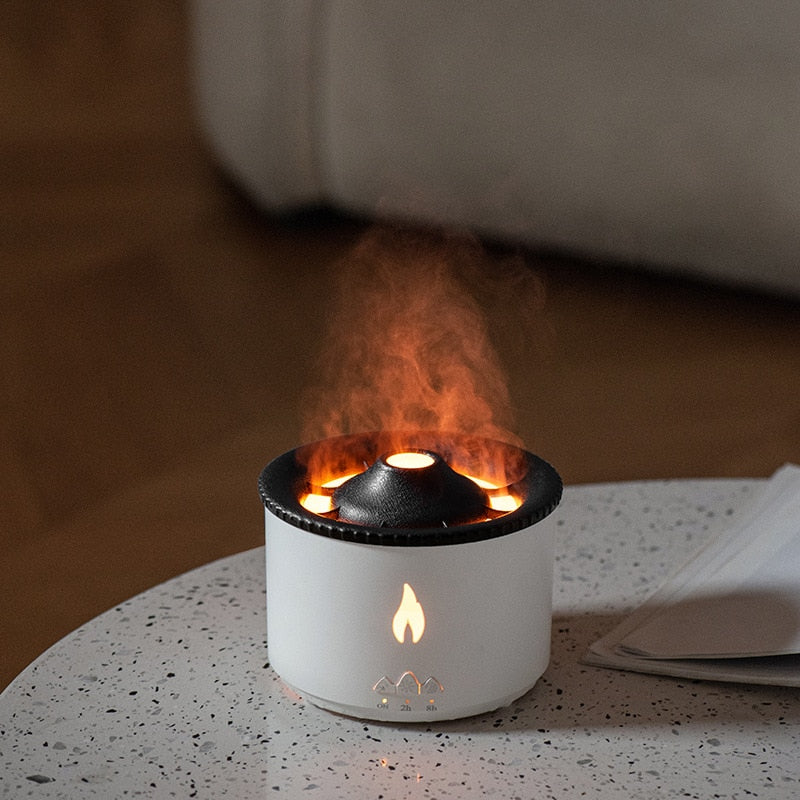 Volcanic Flame Air Humidifier Night Lamp | Kalsten