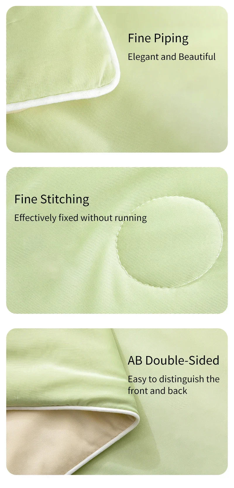 High-Quality Cooling Blanket – Smooth Air-Conditioning Comforter, Lightweight Summer Quilt with Double-Sided Cooling Fabric | Kalsten