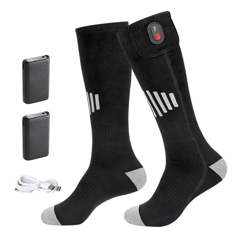 Kalsten | Rechargeable USB Heated Socks with Electric Thermal Warming for Cold Weather