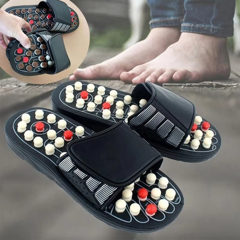 Kalsten | Foot Massage Slippers with Pebble Acupressure Therapy