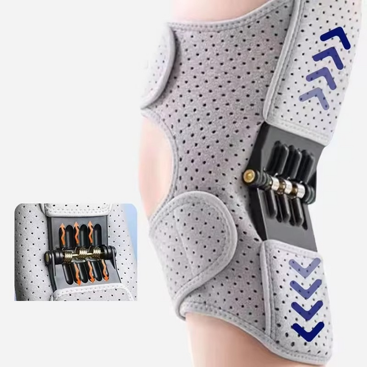 Adjustable Knee Support with Rebound Springs