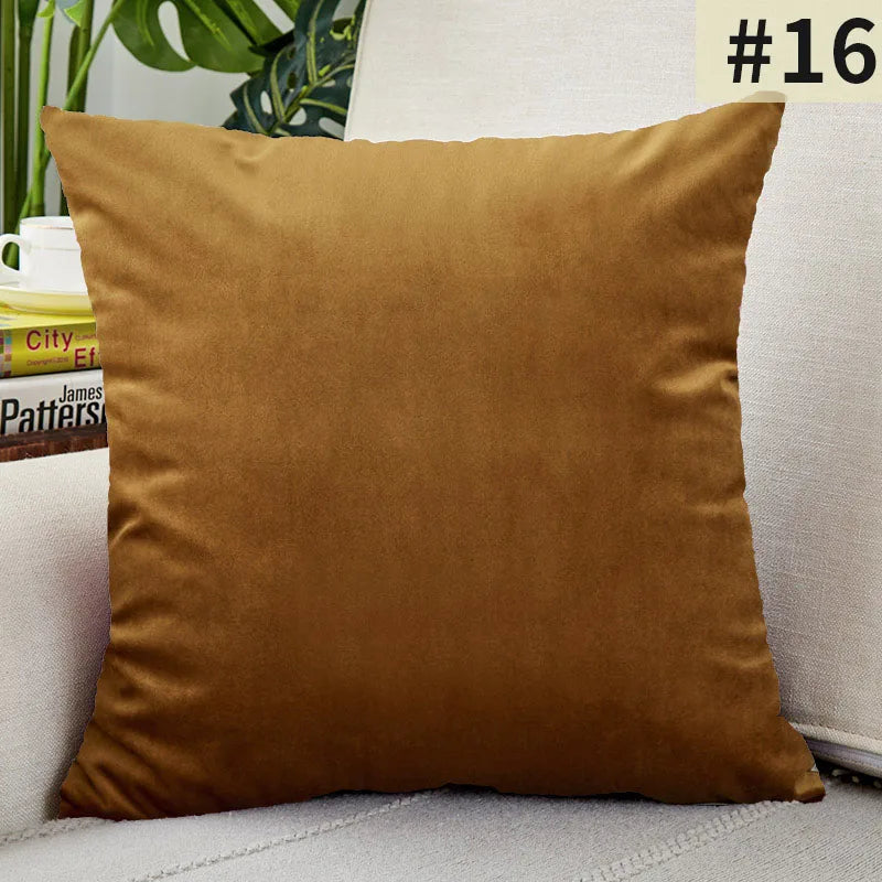 Elegant Velvet Cushion Cover - for Luxury Interiors Noxord