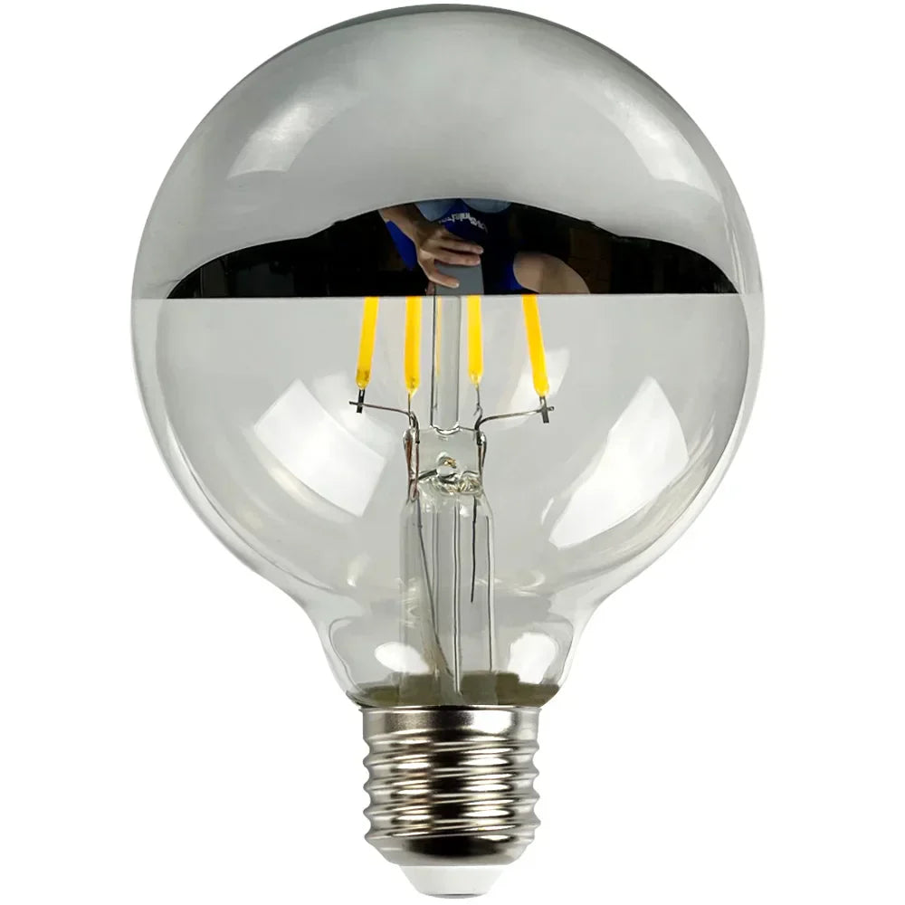 Vintage LED Bulb – Retro Table Lamp with Wooden Base | Kalsten