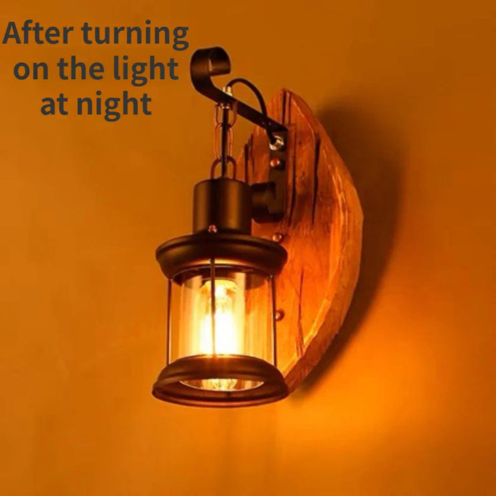 Retro Lantern Lamp Industrial Lantern Wall Light | Kalsten
