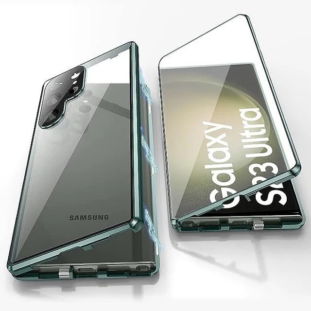 Kalsten | Metal Aluminum Alloy 360 Case with Safety Closure for Samsung Galaxy S24-S23 Series