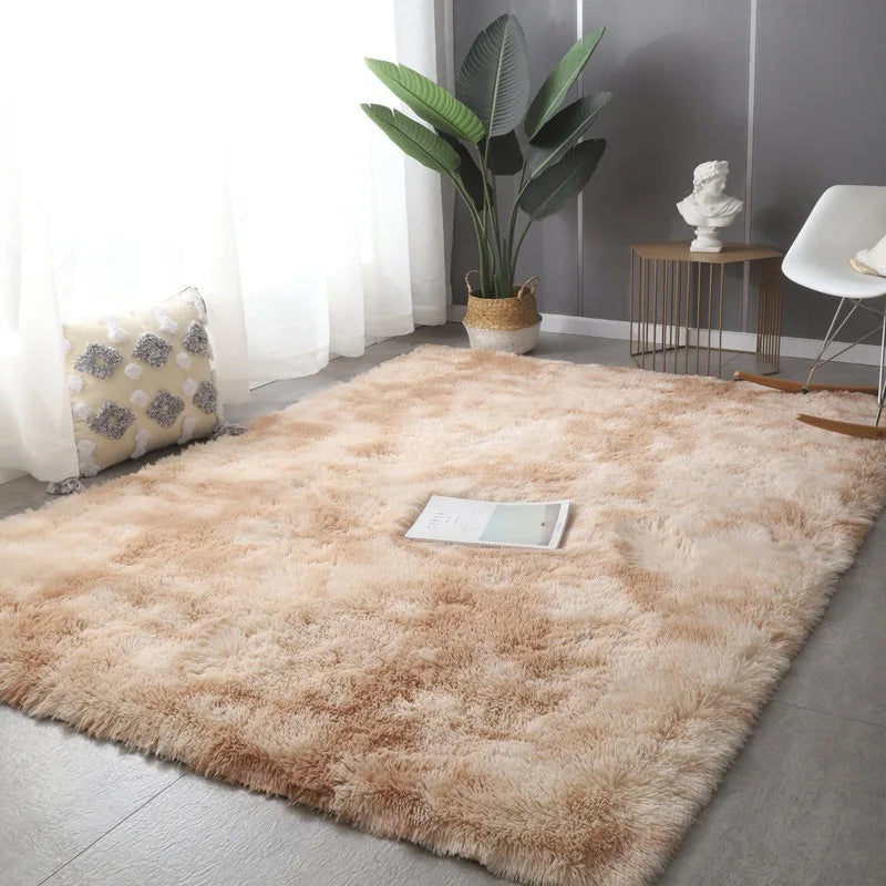 Kalsten | Fluffy Ultra Soft Non-Slip Rug with Memory Foam Cushion