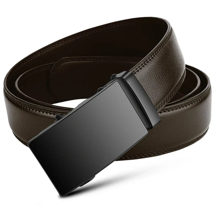 Automatic Buckle PU Leather Belt