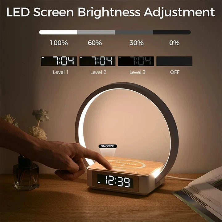 Night Circle Wireless Charger Interactive Lamp | Kalsten