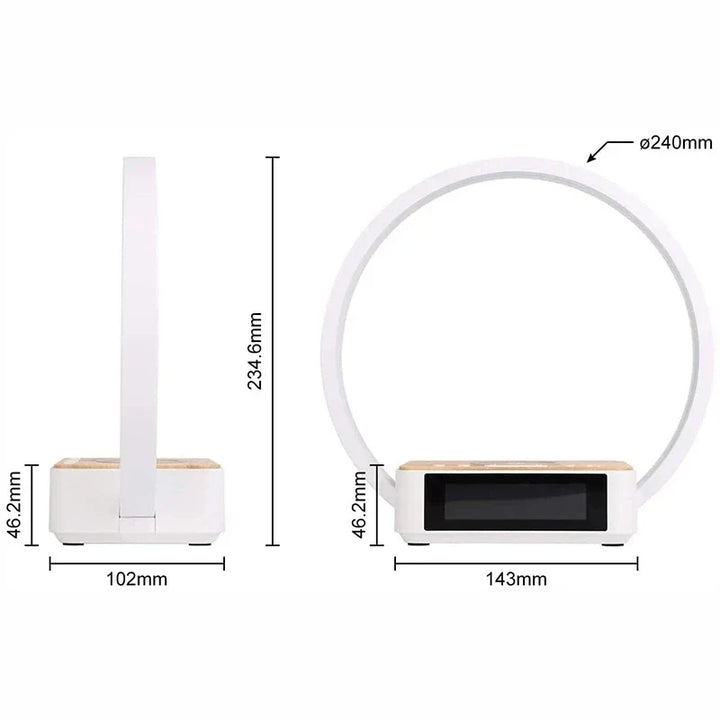 Night Circle Wireless Charger Interactive Lamp | Kalsten